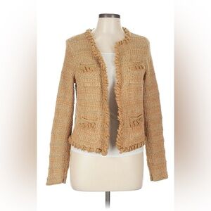 Lilly Pulitzer Crochet Cardigan in Camel